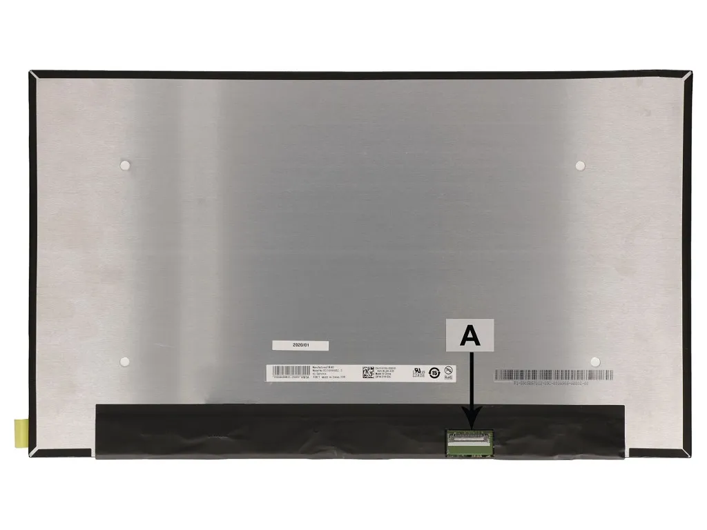 [S163-B156HAN02.5] AUO 15.6" FHD, BENT, IPS, 46%, AG