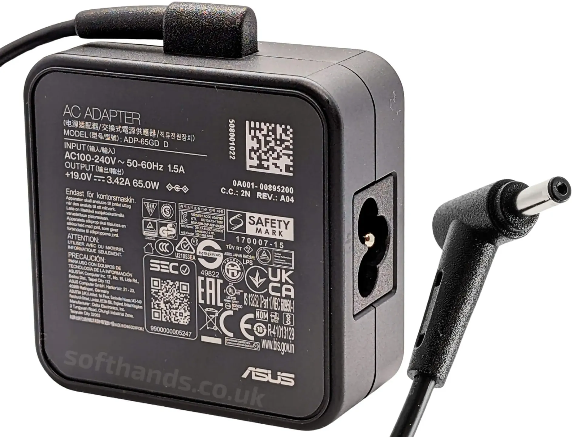 [CAS64] Asus 65W, 19V 3.42A, 4PHI