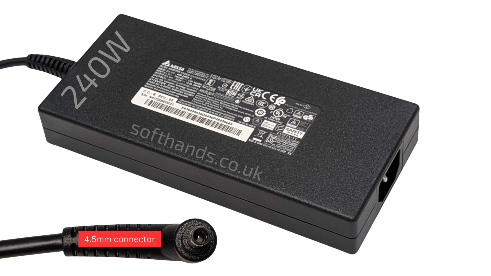 Delta 240W, 20V 12A, 4.5PHI