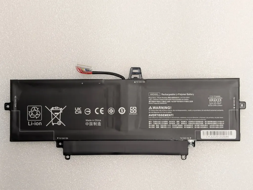 [HK04XL-54Wh] Elitebook X360 1040 G7 G8, 7.7v, 54Wh, HK04XL
