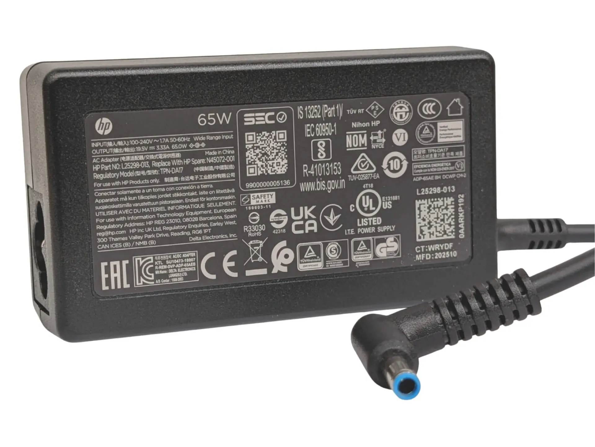 [CH64] HP 65W, 19.5V 3.34, 4.5mm