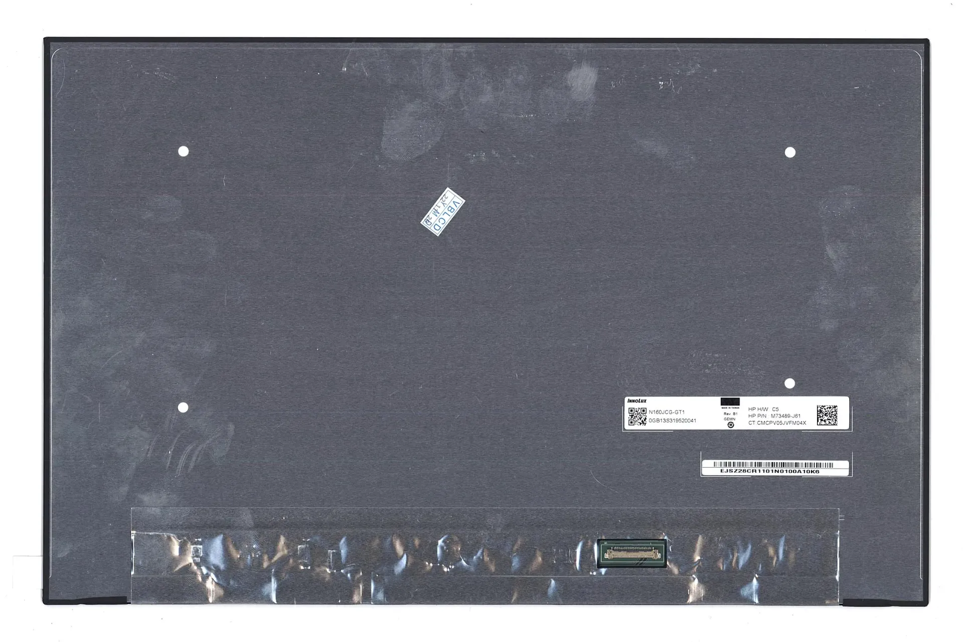 [S169-N160JCG-GT1] Innolux N160JCG-GT1, 16", FHD, IPS, MATTE