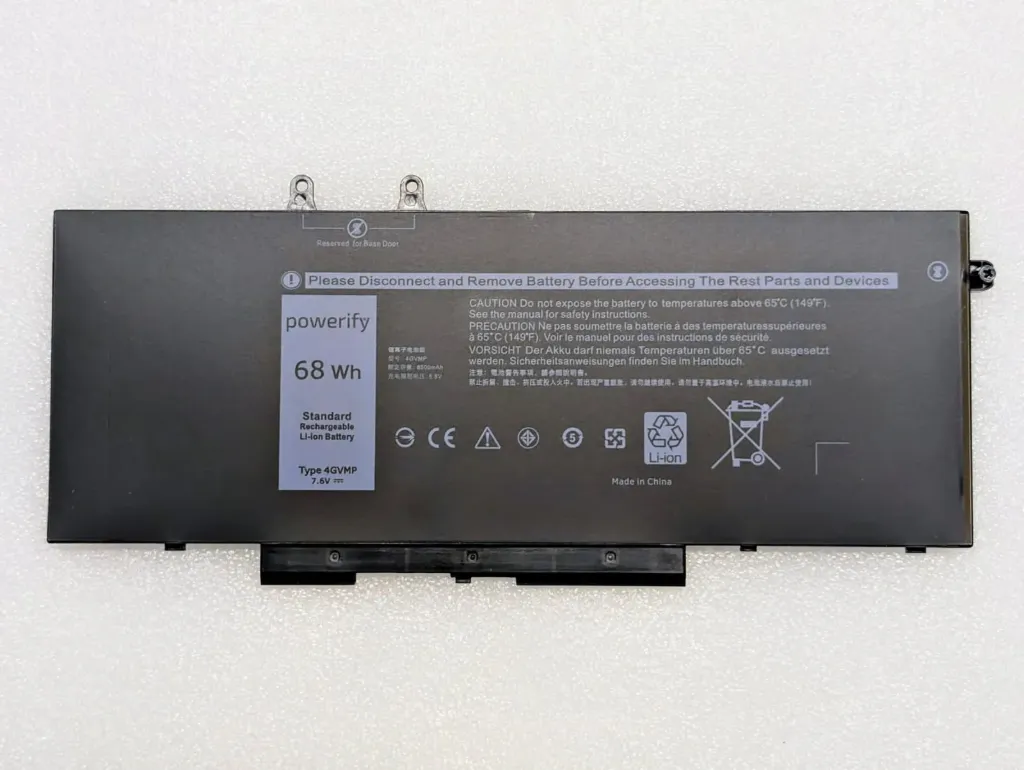 [BD5400] Latitude 5401, Precision 3541, 7.6v, 68Wh, 4GVMP