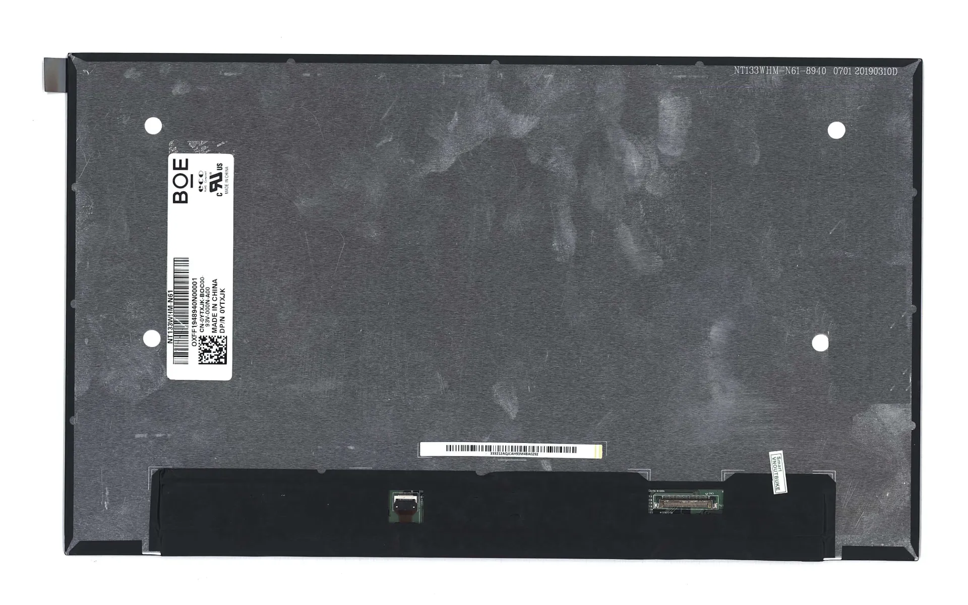 [S27-M133NWR9] IVO M133NWR9 R0, 13.3", FHD, IPS, BENT