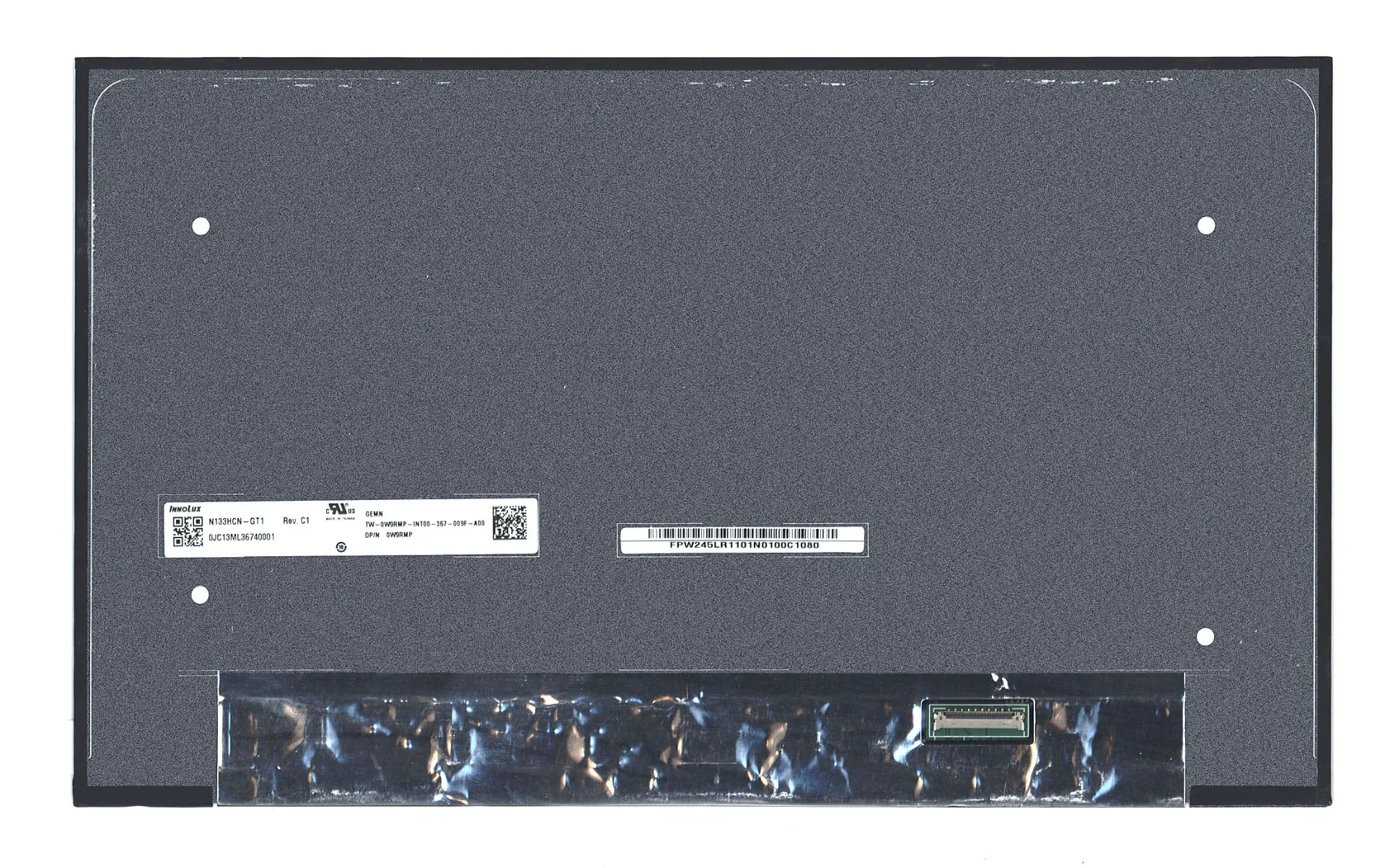 [S94-N133HCN-GT1] Innolux N133HCN-GT1, 13.3", 40 PIN, FHD, TOUCH