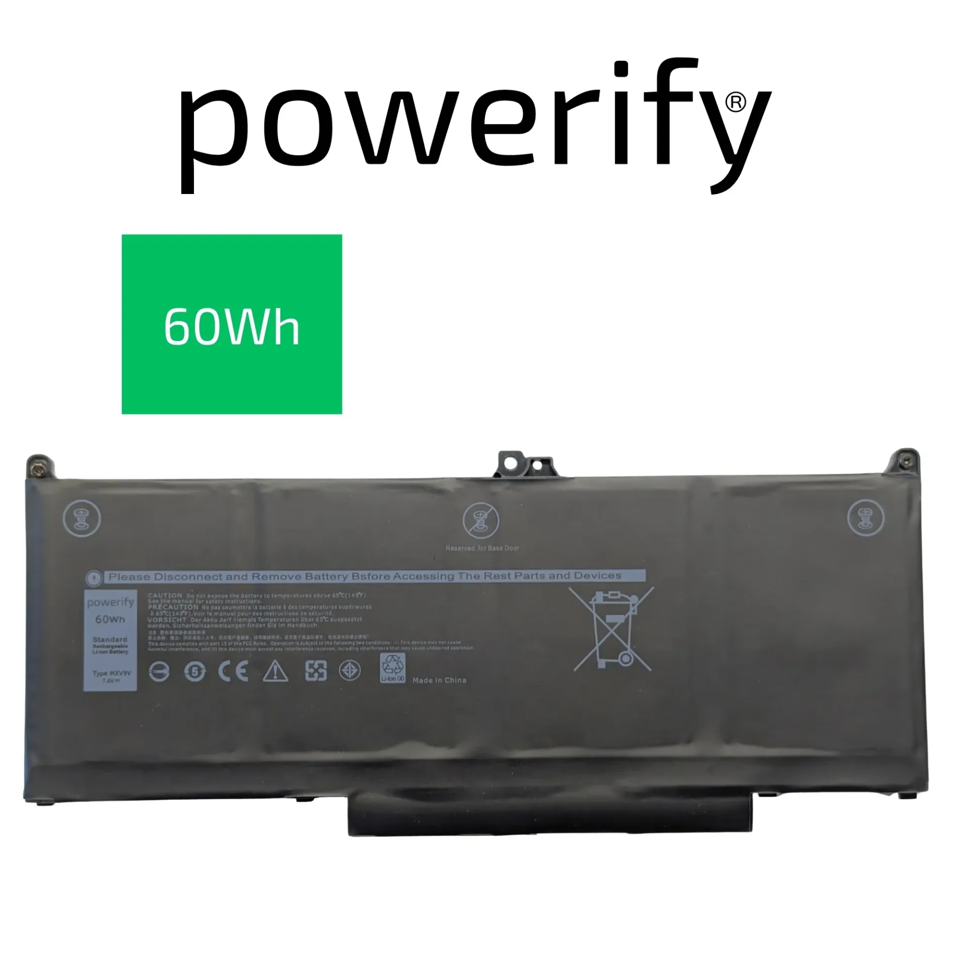 Latitude 5300 7300, 7.6v, 7500mAH, 5VC2M