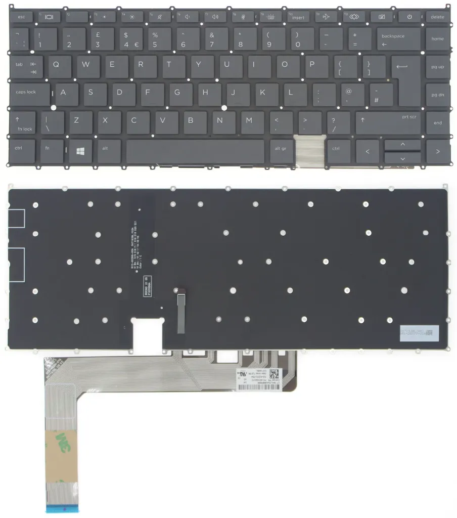 [KH1040G7] HP EliteBook 1040 G7 G8 UK Keyboard, Backlit