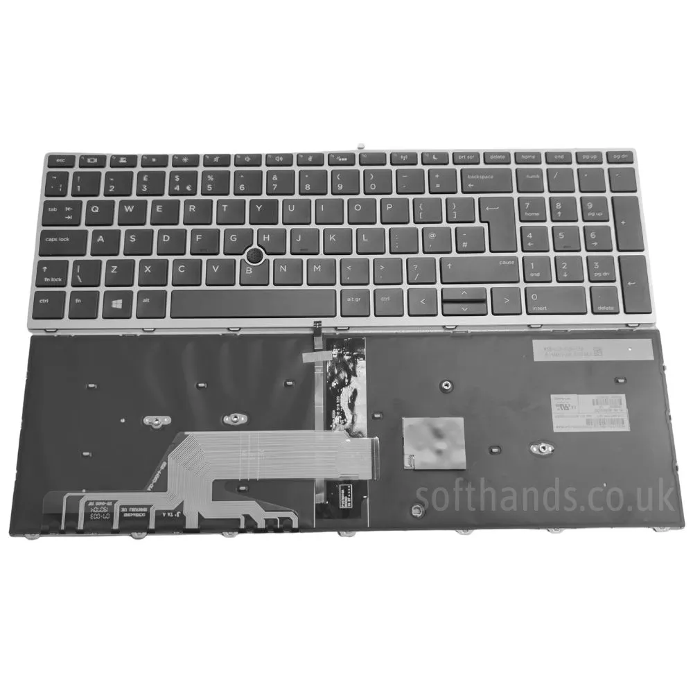 [KH650G4] HP ProBook 650 G4 G5 UK Backlit Keyboard