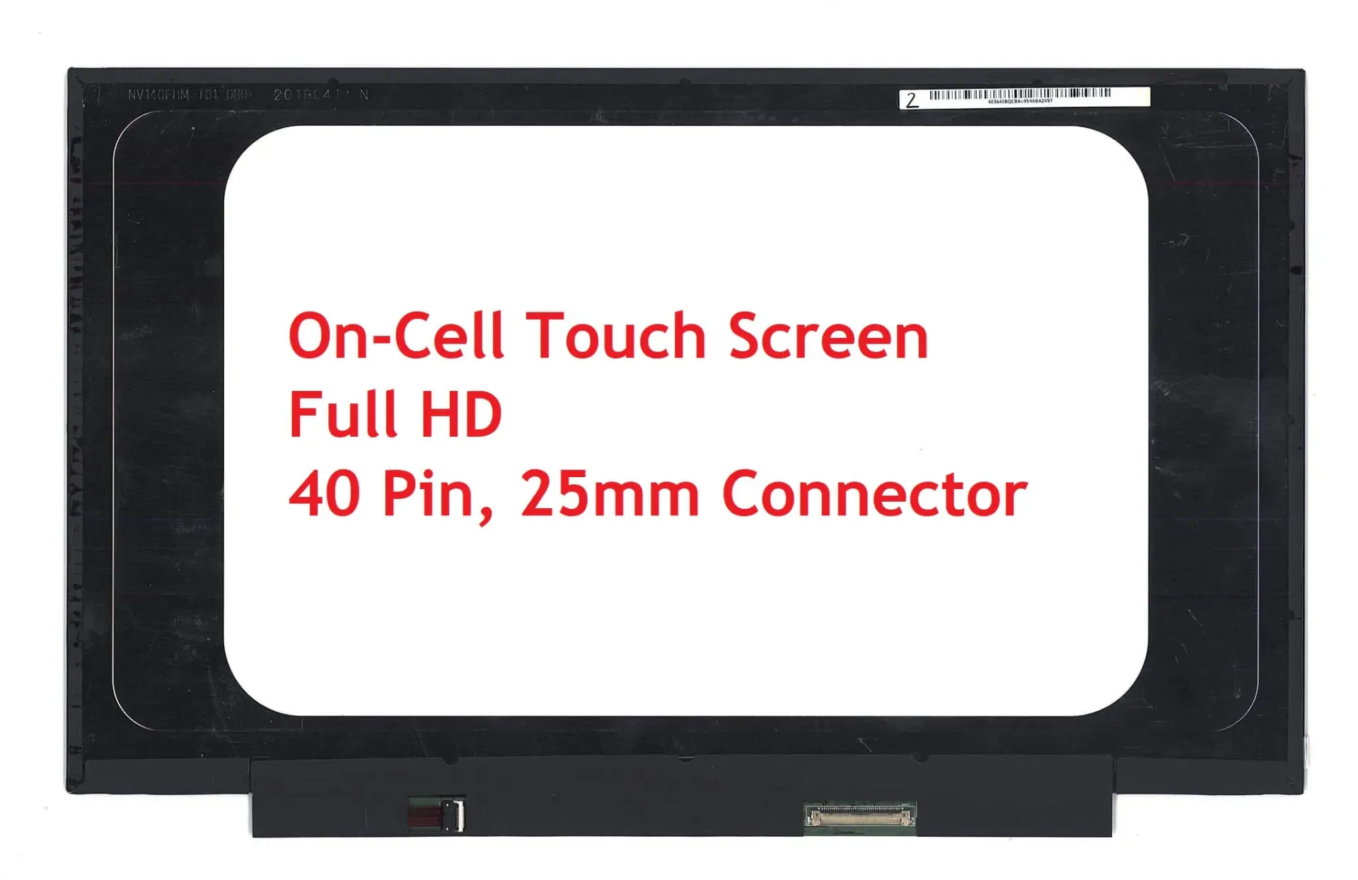 BOE NV140FHM-T01, 14" FHD, TOUCH, HP ONLY
