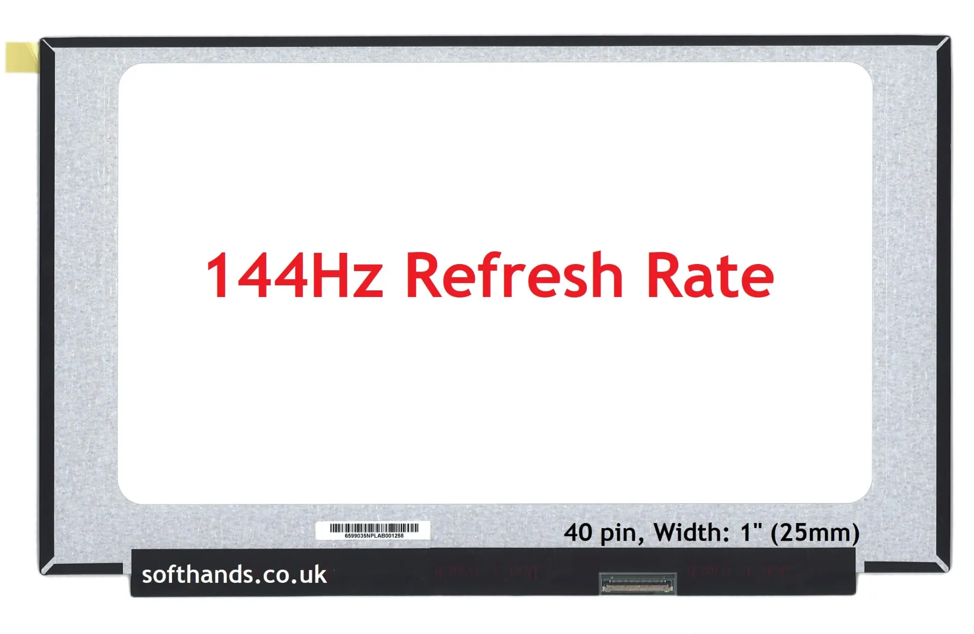 IVO M156NWF9 R4, 15.6", FHD, 144HZ, MATTE