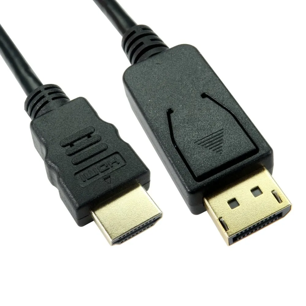 DisplayPort to HDMI Cable, 1.8m