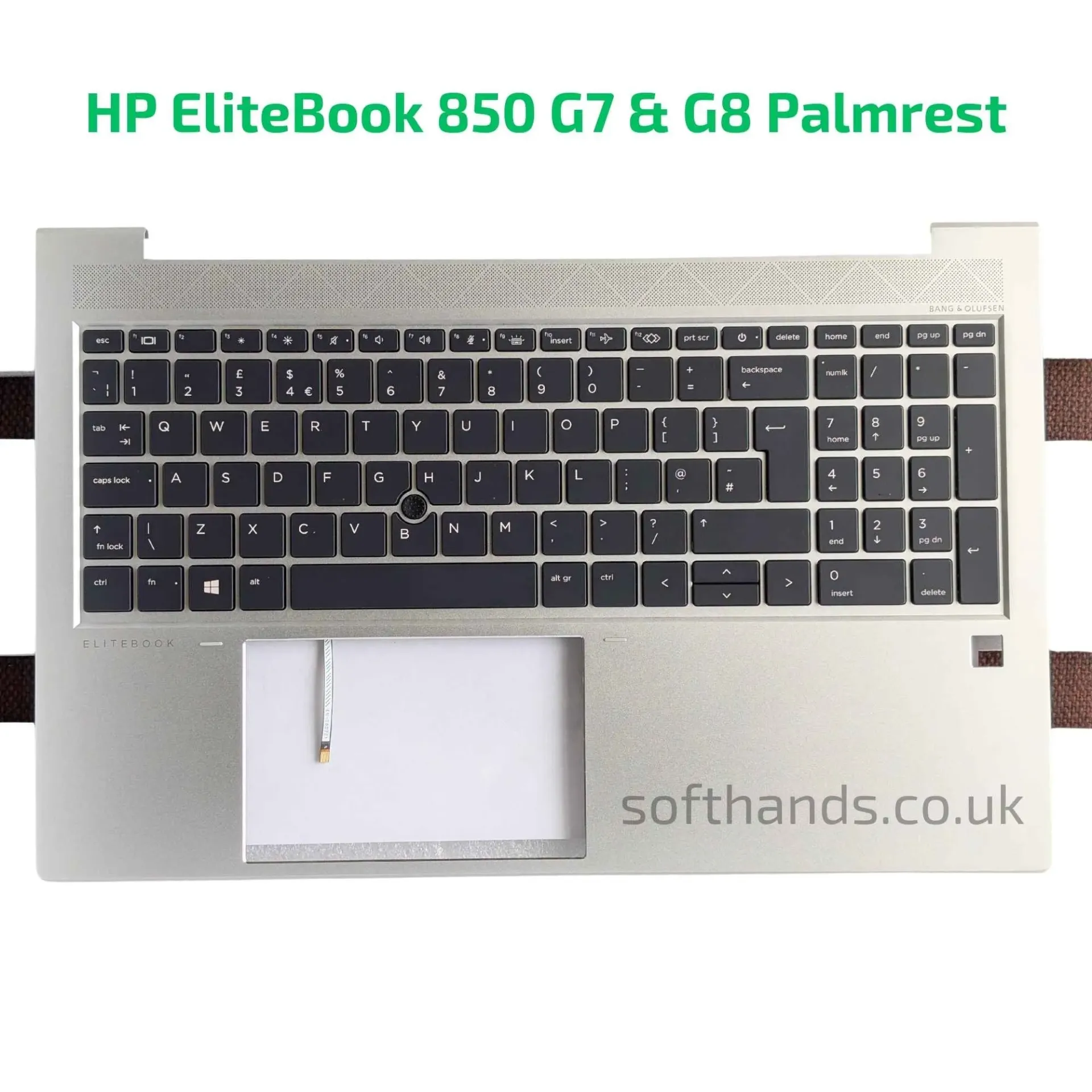 HP EliteBook 850 G7 G8, UK, Palmrest