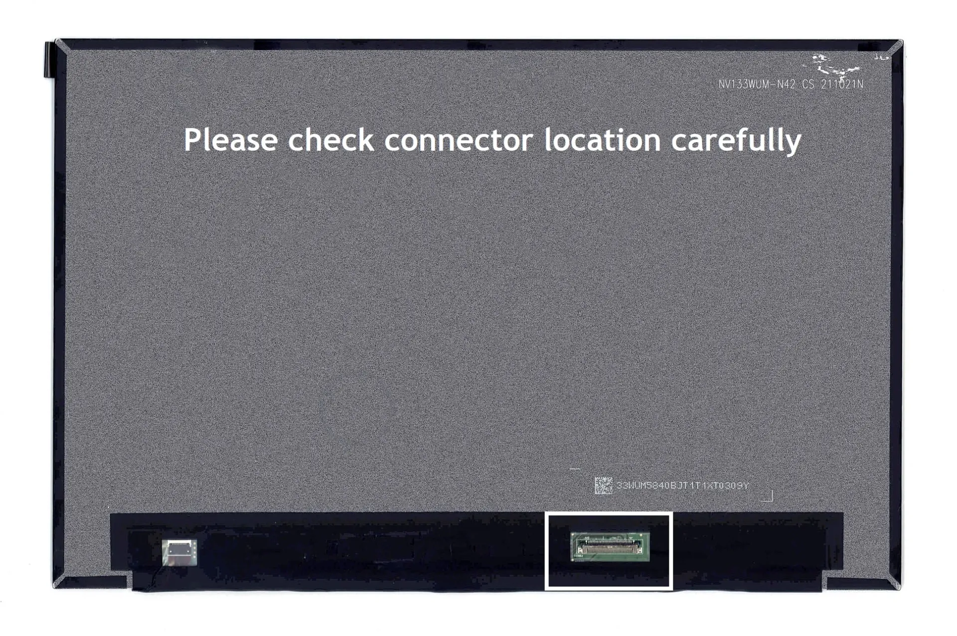 BOE NV133WUM-N42, 13.3", FHD, IPS, 45%